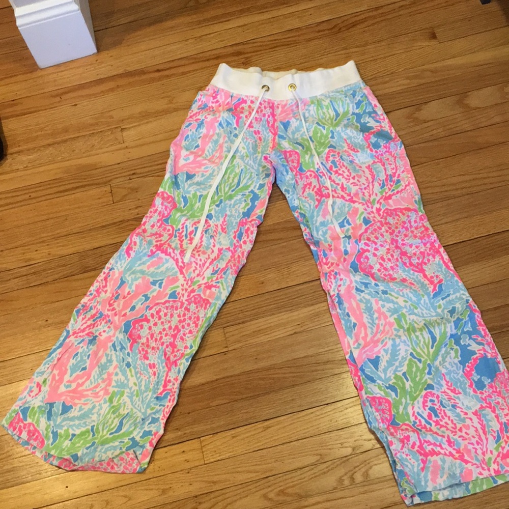Lilly Pulitzer Linen Pants